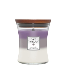 Zdjęcie świecy w średnim słoiku Amethyst Sky 275 g