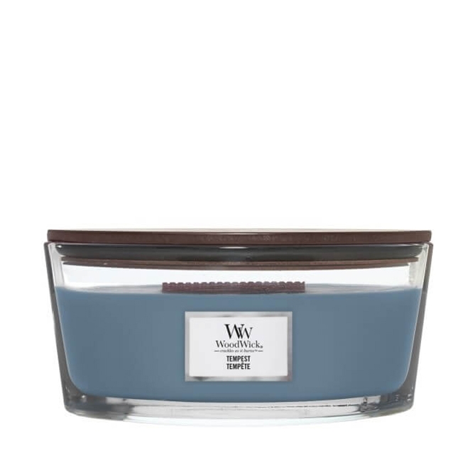 % WoodWick - Świeca elipsa TEMPEST