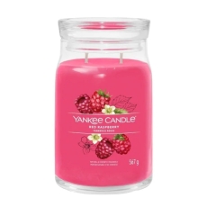 Zdjęcie świecy w dużym słoiku Red Raspberry 567 g