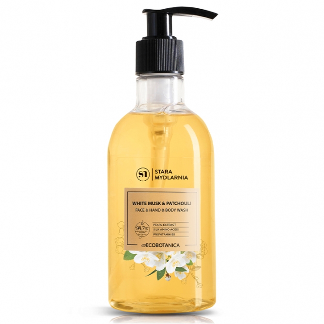 Zdjęcie mydła do twarzy i rąk White Musk & Patchouli