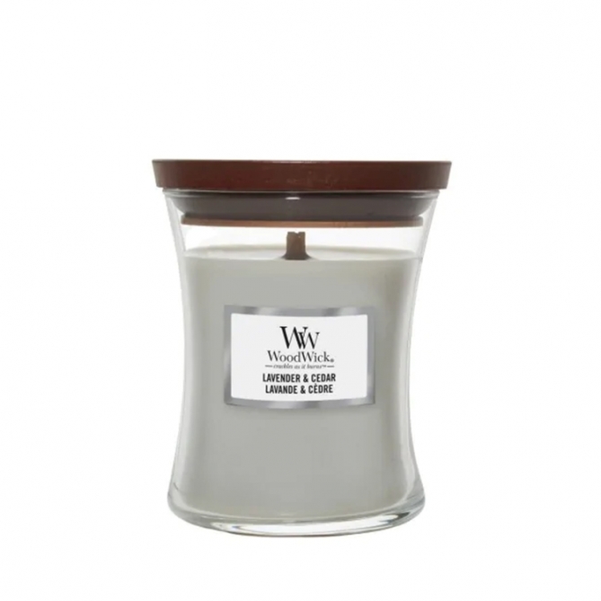 Zdjęcie świecy w średnim słoiku Lavender & Cedar 275g