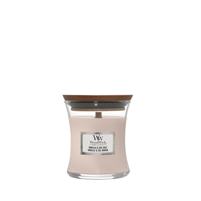 Zdjęcie świecy w małym słoiku Vanilla & Sea Salt 85 g