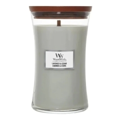 Zdjęcie świecy w dużym słoiku Lavender & Cedar 610 g