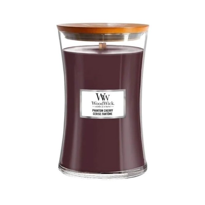 Zdjęcie świecy Phantom Cherry w dużym słoiku 610g