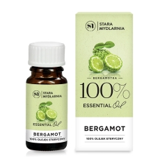 Zdjęcie naturalnego olejku eterycznego Bergamotka