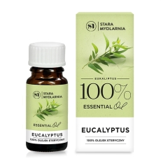 Zdjęcie naturalnego olejku eterycznego Eukaliptus