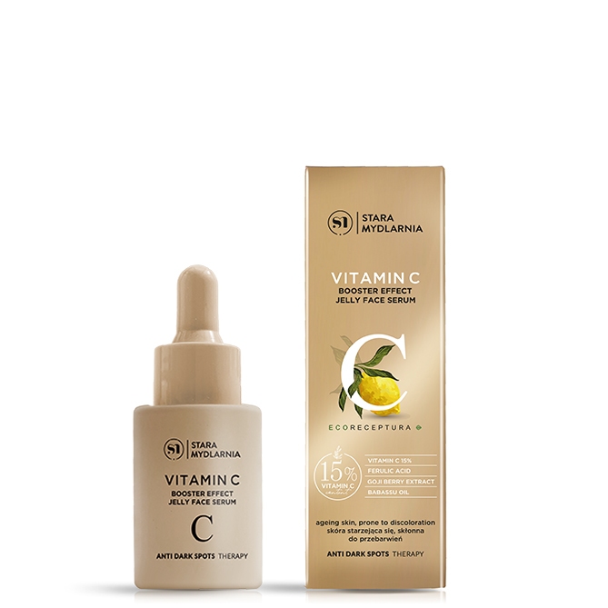 Zdjęcie aktywnie skoncentrowanego serum do twarzy VITAMIN C 30 ml
