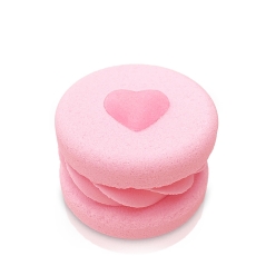 Zdjęcie różowej kostki do kąpieli Sweet Macarons 100g