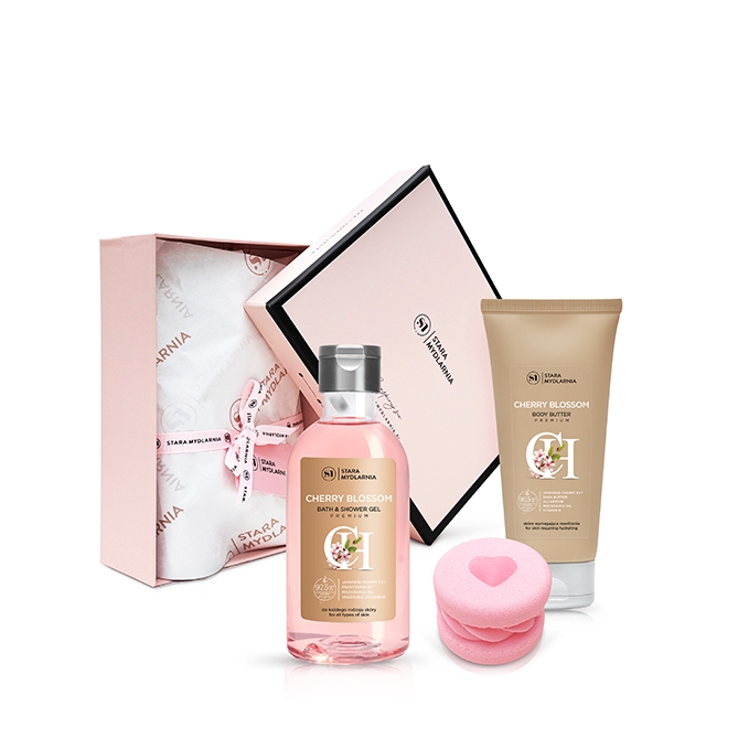 Zdjęcie zestawu prezentowego Cherry Blossom