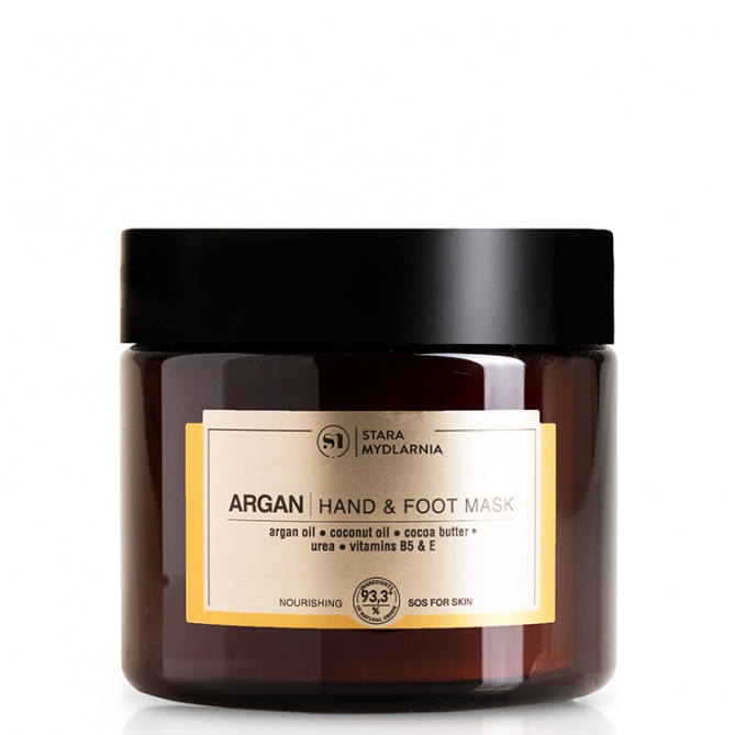 Zdjęcie maski do dłoni i stóp Argan 200g