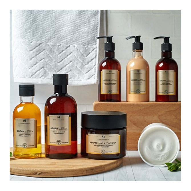 Zdjęcie maski do dłoni i stóp Argan 200g w aranżacji