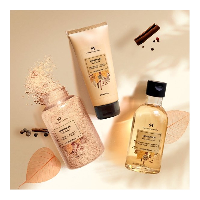 Zdjęcie żelu do kąpieli i pod prysznic Sandalwood & Tobacco 250ml w aranżacji