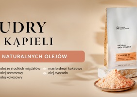 Pudry do kąpieli: Bogactwo naturalnych olejów, masła shea i masła kakaowego.